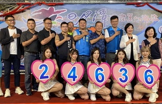 日月潭萬人泳渡24日登場 2.4萬人同樂