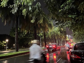 高雄滂沱大雨  多區淹水一級警戒