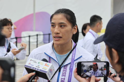 杭州亞運台灣隊升旗典禮  陳念琴首次參加很亢奮