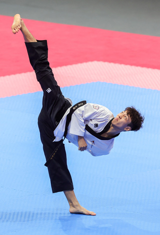 亞運跆拳道品勢馬允中拿超高分 闖進決賽拚金牌