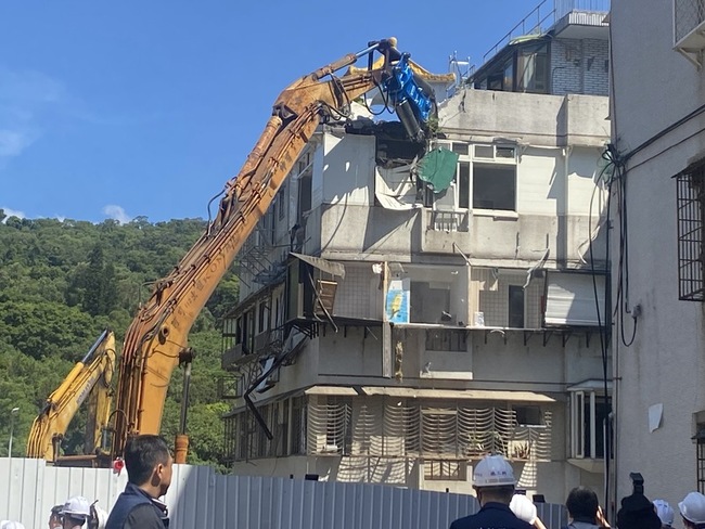 大直街塌陷民宅啟動拆除 預計10天內完成 | 華視新聞