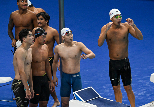 亞運游泳男子400公尺混合接力第4名 破全國紀錄 | 華視新聞