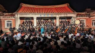 黃家古厝中秋音樂會登場 蔡總統：感受台灣美麗