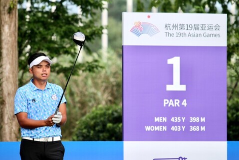 洪健堯奪亞運高爾夫銅牌 想快給5歲女兒看獎牌