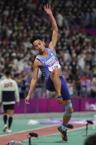 跨不過8公尺大關  林昱堂亞運男子跳遠獲第5