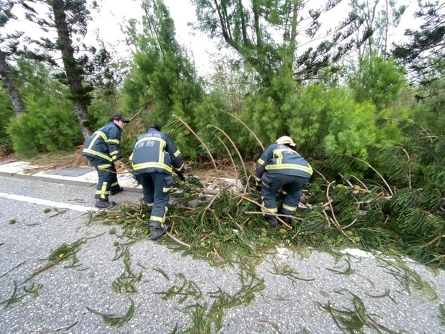 颱風小犬發威  澎湖多起樹倒1人壓傷 | 華視新聞