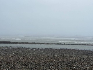 颱風小犬來亂 苗縣文化景觀合歡石滬搶修段功虧一簣