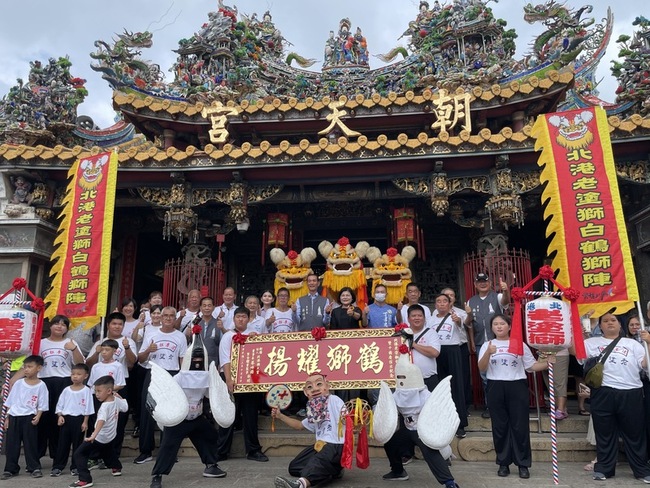 北港老塗獅「白鶴獅陣」國慶演出 展現台灣獅力與美 | 華視新聞