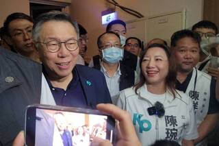 柯文哲：選民應選能讓台灣長治久安的總統