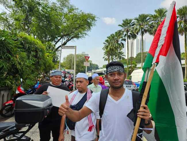 大馬伊斯蘭黨青年團將發動遊行  聲援巴勒斯坦人民 | 華視新聞