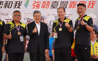 全國義消體技能交流 陳建仁：義消如明燈照亮台灣