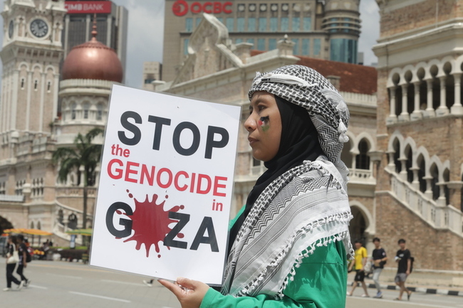 馬來西亞民間團體集會  聲援還巴勒斯坦自由 | 華視新聞