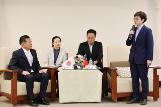 日本藤枝市副市長河野一行拜會南市府 深化交流