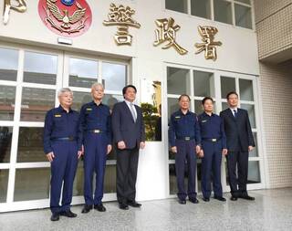 選舉治安維護指揮所揭牌 林右昌：查處假訊息為重點