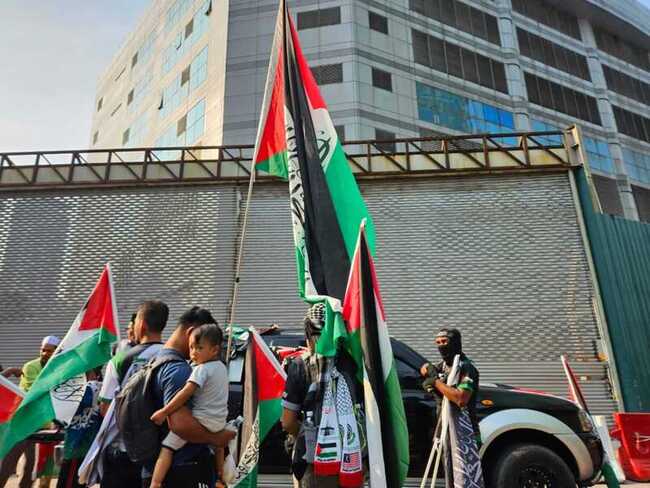 大馬集會力挺巴勒斯坦 抗議以色列持續圍困加薩 | 華視新聞