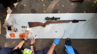 見妻上班有男人載送 台中醋男砸車又亮槍恐嚇遭逮