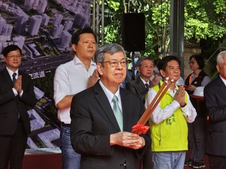 陳揆出席國3金城交流道動土  預定116年完工