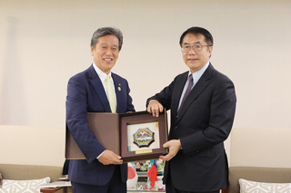 日本那珂市長台南參訪 雙方可望2024年締結友誼市