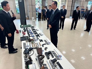 刑事局肅槍掃黑打詐專案  逮捕412人