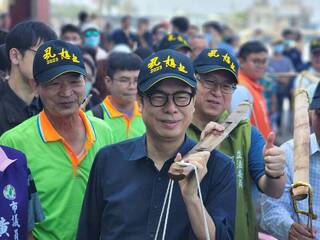 韓國瑜將到左營助選 陳其邁：歡迎韓市長多走走