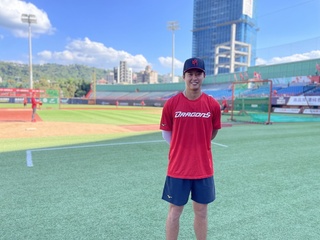 龍隊張景淯首打總冠軍賽 想起大聯盟熱身賽高張力