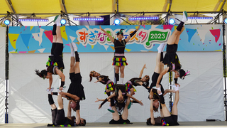 戲曲學院學生東京杉並區秀特技  博得熱烈掌聲