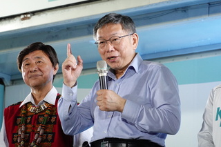 屏東廟口開講 藍白合柯文哲提台灣模式