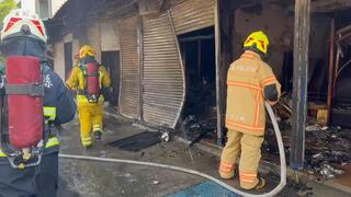 嘉義鹿草4間連棟住宅大火 火場救出59歲男送醫不治