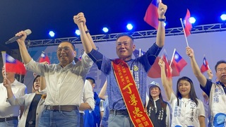 為丁學忠站台 侯友宜：增加兩岸交流 不支持台獨