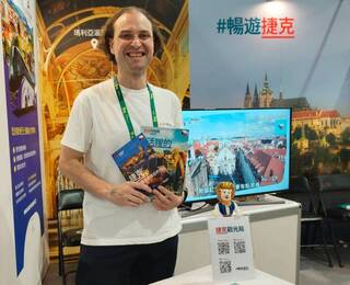 捷克觀光局台北國際旅展首設攤 盼增直航班機