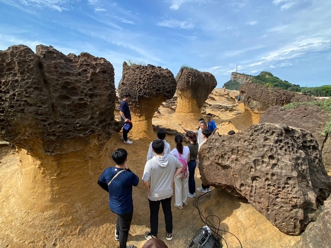 北科大師生砂岩強化技術 助野柳海岸保育地質景觀 | 華視新聞