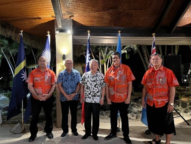 外交部政次赴庫克群島 與太平洋4友邦領袖會談 | 華視新聞