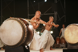 文化平權巡演苗栗登場 優人神鼓震撼演出