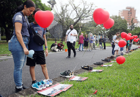 以色列在台學生舉辦祈願活動 盼遭俘人質平安歸來