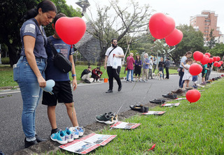 以色列在台學生舉辦祈願活動 盼遭俘人質平安歸來