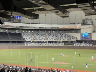 資深球迷看大巨蛋 觀眾席壓迫感、柱子多影響觀賽