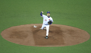 曾仁和大巨蛋第一球直呼開心 盼重訓裝備可更完善