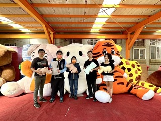 雲林巾彩耕地藝術節10隻大玩偶  贈幼兒園賦新使命