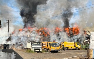 苗栗市西山垃圾場火警 警消籲周邊住戶暫關門窗