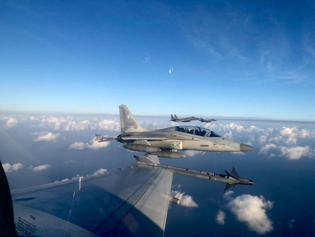 菲美南海與近台灣處聯合海空巡邏  強化區域安全 | 華視新聞