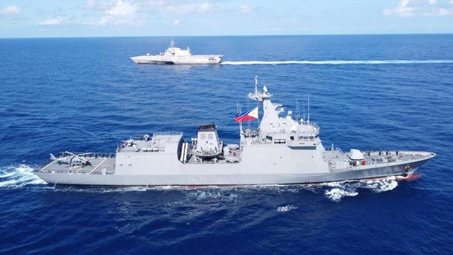 菲美加強合作 南海進行通行與戰術演習 | 華視新聞