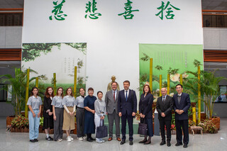 波蘭奧坡市團隊來台 關懷慈濟大學烏克蘭籍學生