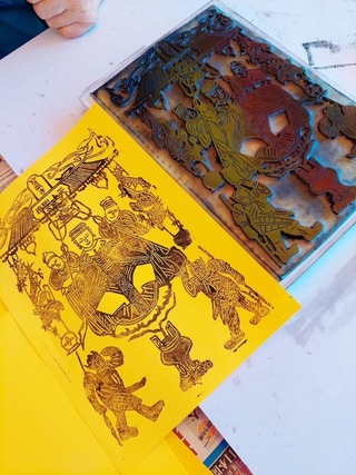 彰化芬園寶藏寺奉祀老大媽300年  展珍貴大符版畫