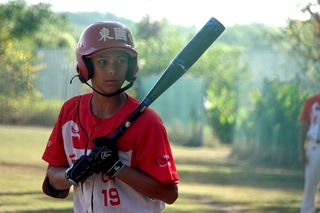 徐生明少棒北市東園有「洋將」 美日混血艾太郎吸睛
