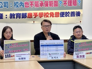 校園公共意外險難理賠 全教產：校長怕被懲處