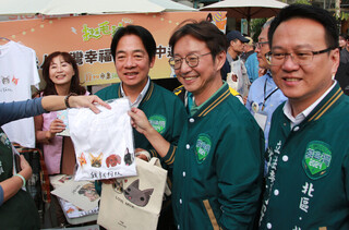 參加毛小孩派對 賴清德盼打造動物友善國家