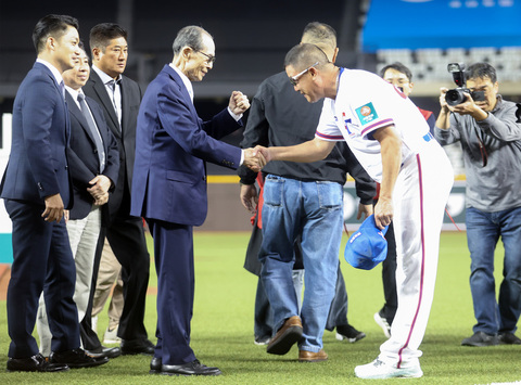 亞錦賽3日台韓大巨蛋對戰  王貞治勉勵台灣隊