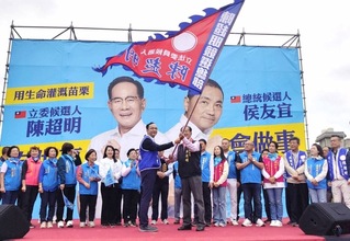 朱立倫苗栗助選  讚陳超明用生命灌溉家鄉