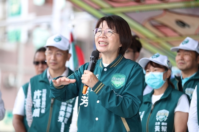 競選連任彰化立委 黃秀芳轟對手陣營選舉靠抹黑 | 華視新聞