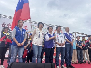 韓國瑜台東助選 喊國道6號延伸促進花東繁榮